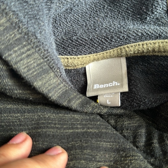 Bench Dark Gray Large Size Hoodies & Sweatshirts for Women - Picture 8 of 10